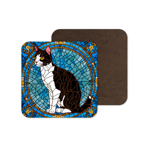 Cute manx cat - cute, stained