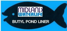 BUTYL RUBBER GARDEN POND POOL