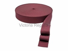 Masonic Crimson Ribbon Per Metre x 1 1/2'' Width