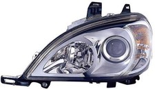 Mercedes Ml Class W163 Headlight Projector H7-H7 Left for Electric Adjustment