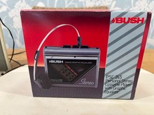 Vintage Bush Personal Cassette Player.  PCS 245.  With Graphic Equaliser.