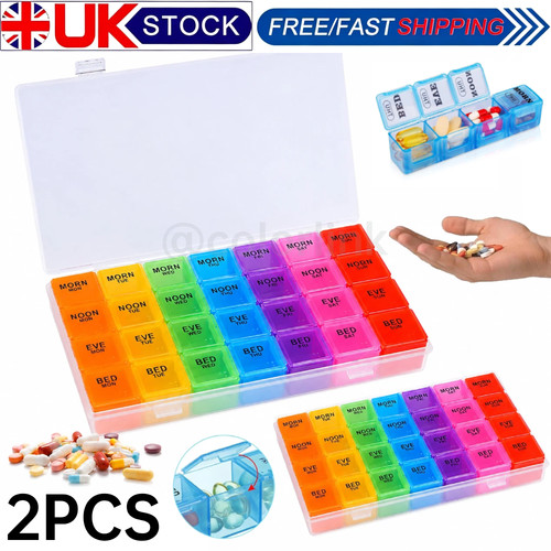 Pack weekly pill box - pack,
