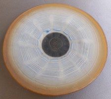 Satin Glass Plate Decorative Plate Large Sarin Glass Dish Murano Style Dish?