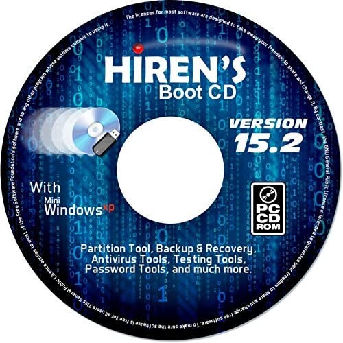Hiren boot disc - hiren's,