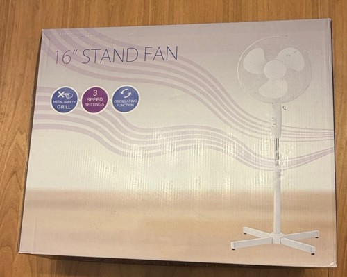 Pedestal fan oscillating - 16", 3
