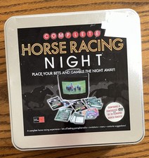 Complete Horse Racing Night game set with 10-race DVD for family friends party g