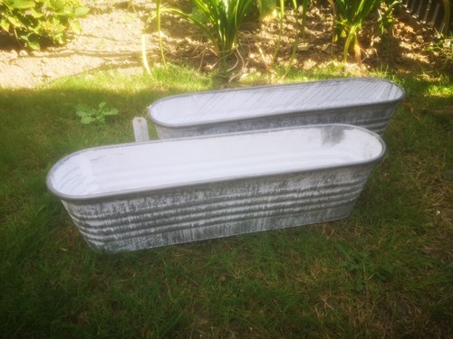 New ribbed trough vintage - 2x,