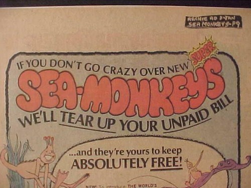 Old sea monkeys kids live - ~,