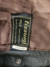 Vintage Tissavel Faux Fur Coat 