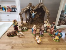 Vintage Italian Nativity Set