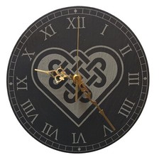 Genuine Welsh Slate Wall Clock