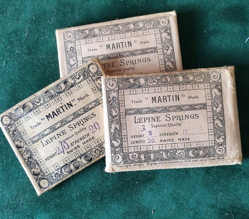 Martin swiss made - made, springs