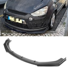 For Ford S-Max Carbon Fiber Style Front Bumper Lip Splitter Spoiler Chin Body