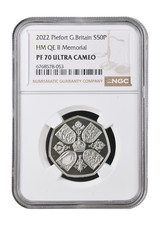 2022 QEII Memorial 50p Silver