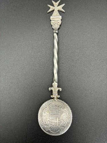 Antique maltese silver coin - silver,