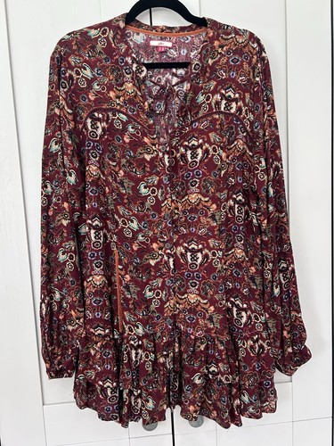 Joe browns burgundy ho - bo,