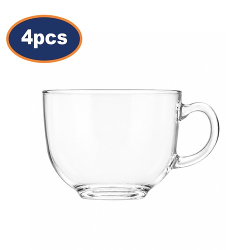 4pcs 15oz plain clear glass - 4pcs,