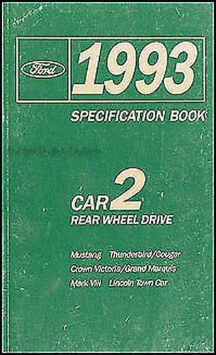 1993 lincoln mercury service - 1993,