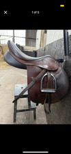 Brown Arena Jump Saddle 17” 2022 model