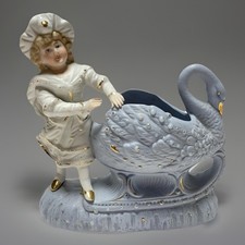 Antique German Bisque Spill