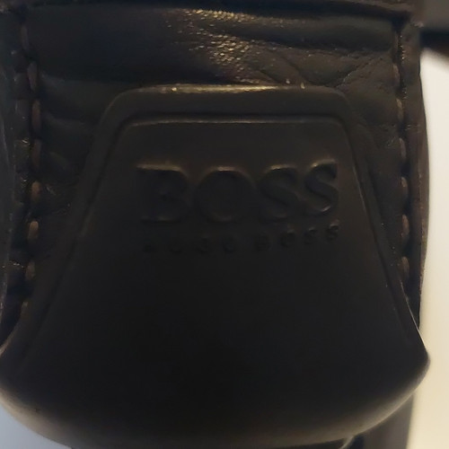 Boss men black - men's, leather