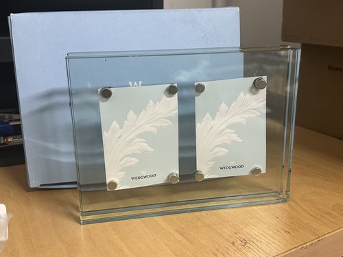 Rare wedgwood double glass - rare,