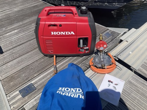 Honda 2kva duel fuel - honda,