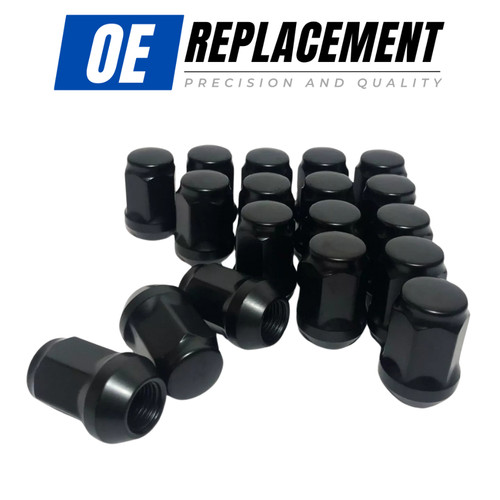 20pc black lug - 20pc, 14x1.5