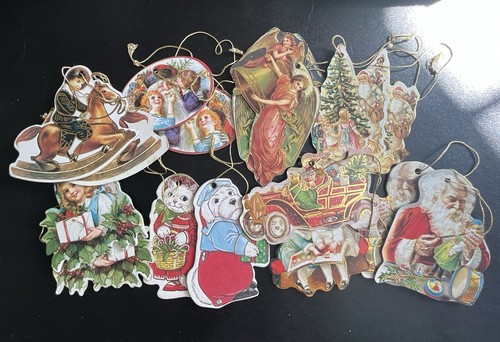 Vintage cardboard christmas - 16,