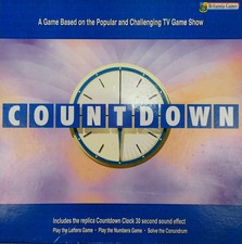 Countdown Game with Electronic Timer by Britannina Games 2005 - (8+) - Complete