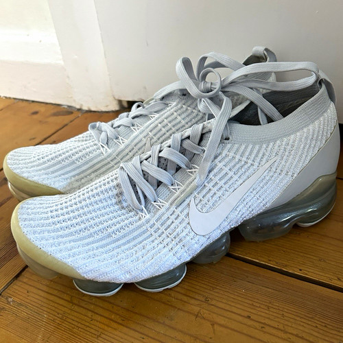 Nike vapourmax flyknit white - nike,