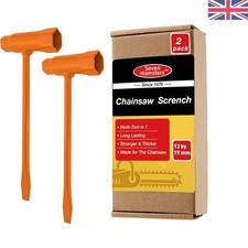 Vibrant Orange Chainsaw