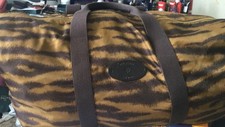 Mulberry Animal Print Medium Clipper Holdall Weekend Bag Nylon REDUCEDBY £100