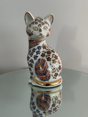 Librasco porcelain playful cat - porcelain,
