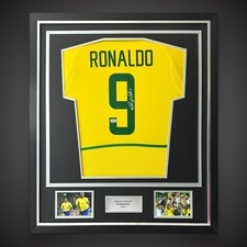 Ronaldo Nazario Signed &