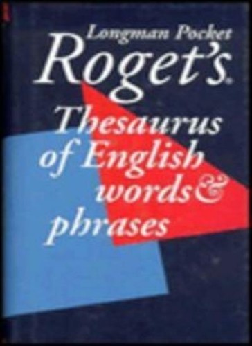Longman pocket roget - pocket, roget's