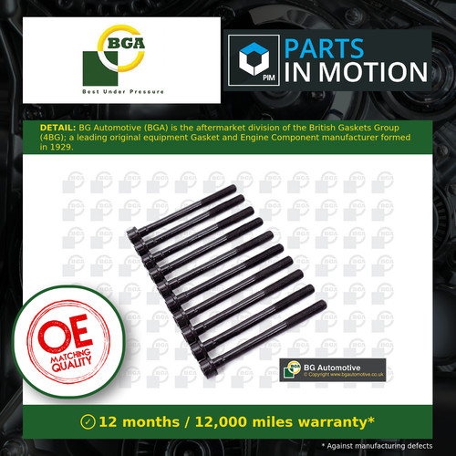 Cylinder head bolts - cylinder,
