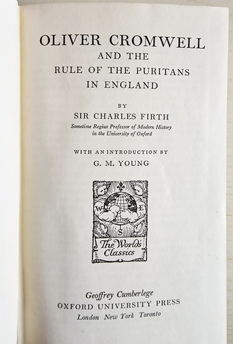 Oliver cromwell and the rule - cromwell,