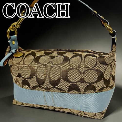 Coach vanity pouch - pouch, signature