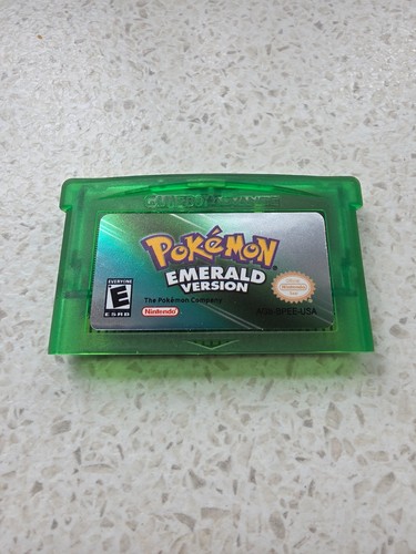 Game card emerald for pokemon - card,