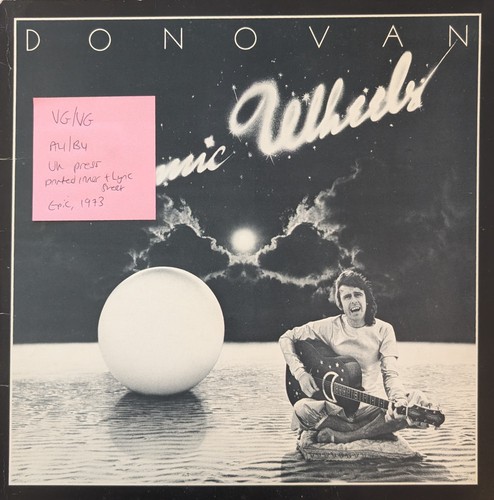 Donovan cosmic wheels vinyl - donovan,