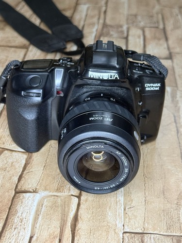 Minolta dynax 500si black 35mm - minolta,