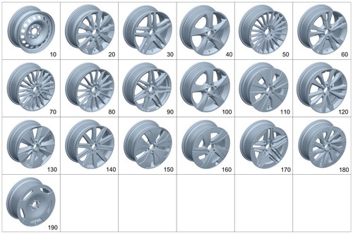 Mercedes benz genuine rim - mercedes-benz,