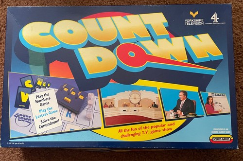 Countdown board game - board, by