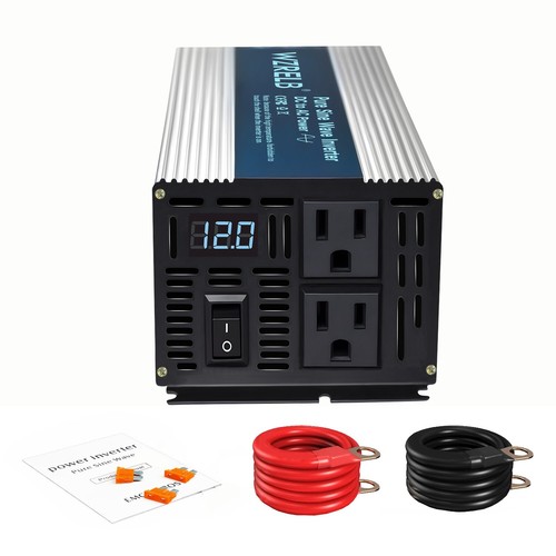 Pure sine wave inverter - wave, 12v