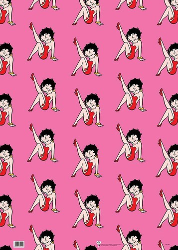 Betty boop gift wrap - gift, 2