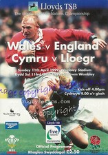 WALES v ENGLAND 1999 AT