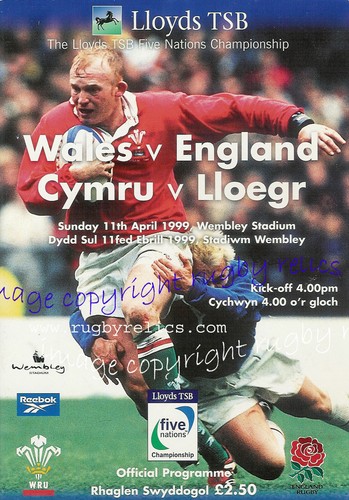 Wales england 1999 at - england,