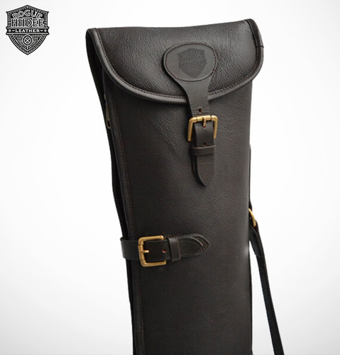 Leather gun slip - gun, shotgun