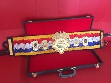 Ring Magazine MIKE TYSON -Custom Made Boxing Belt-Read Description- WBC WBA IBF
